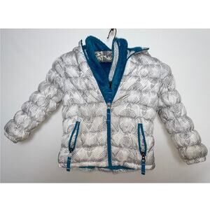 Snozu Toddler Puffer‎ Coat - Size 3T - Faux Fur Lined & Double Zip